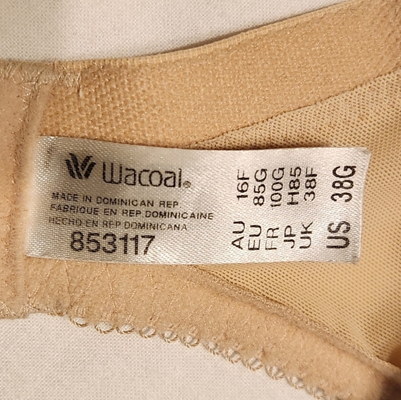 NWOT 3 Wacoal La Femme Contour Bras 853117 (38G) - Picture 5 of 5
